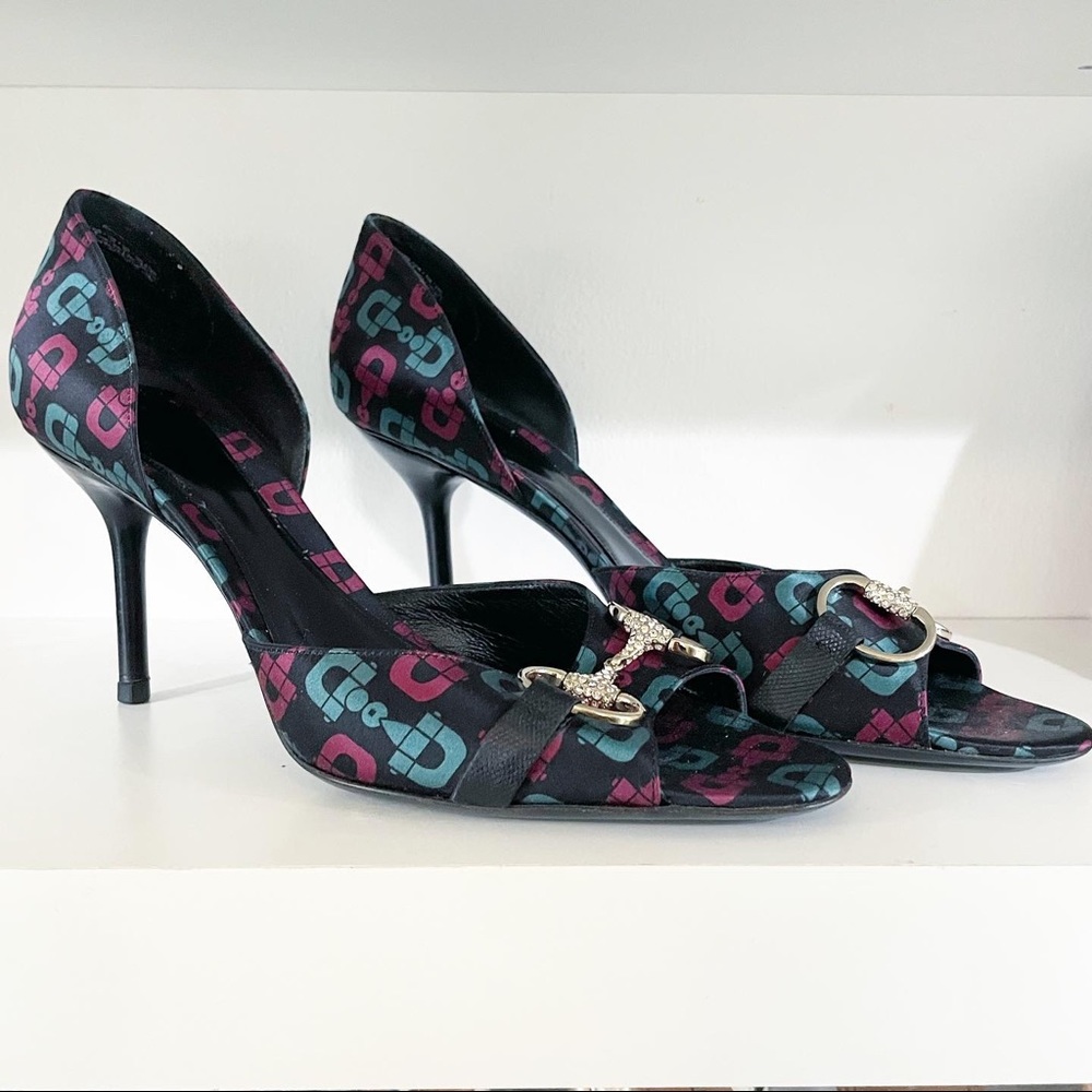 Gucci Pumps with Crystal Horsebit